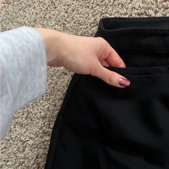 2 Pair Christopher & Banks Dress Pants Size 12 Short Brown & Black Straight leg - Picture 9 of 12